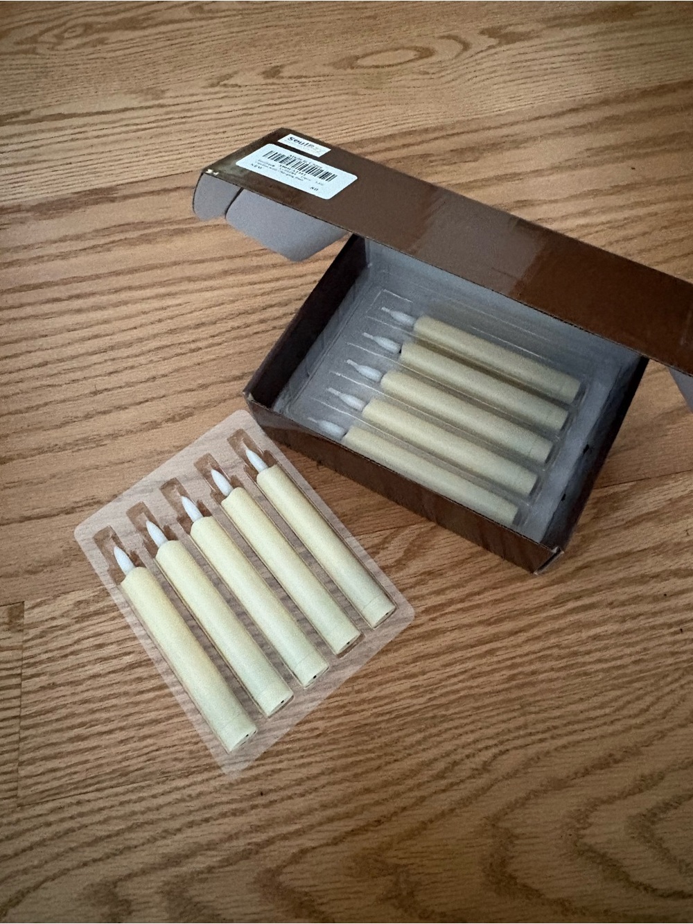 Rechargeable Taper Candles - 10